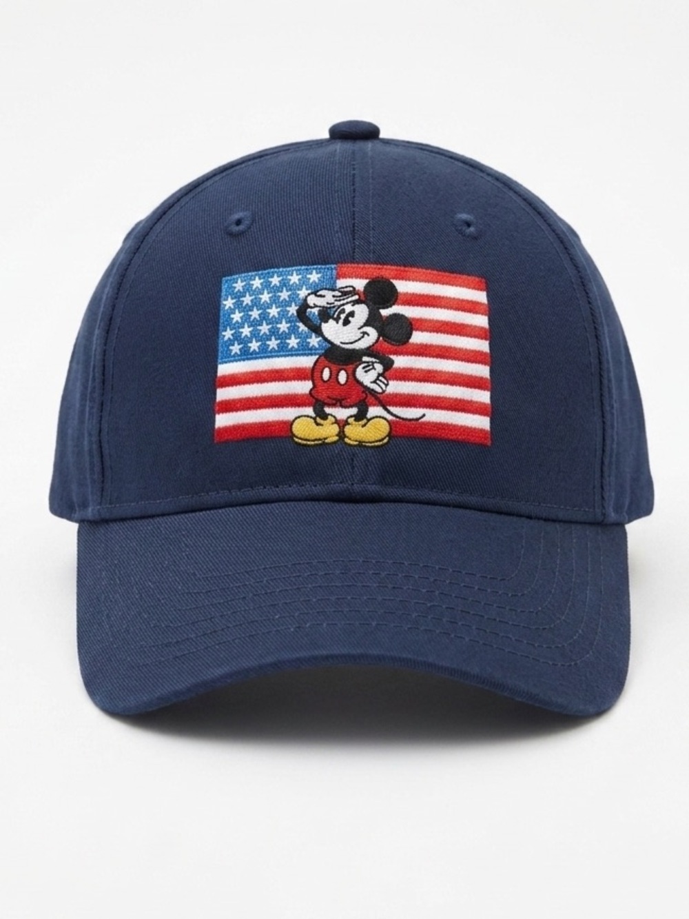 Disney Store Mickey Salutes America Adjustable Baseball Cap – Youth – NWT
